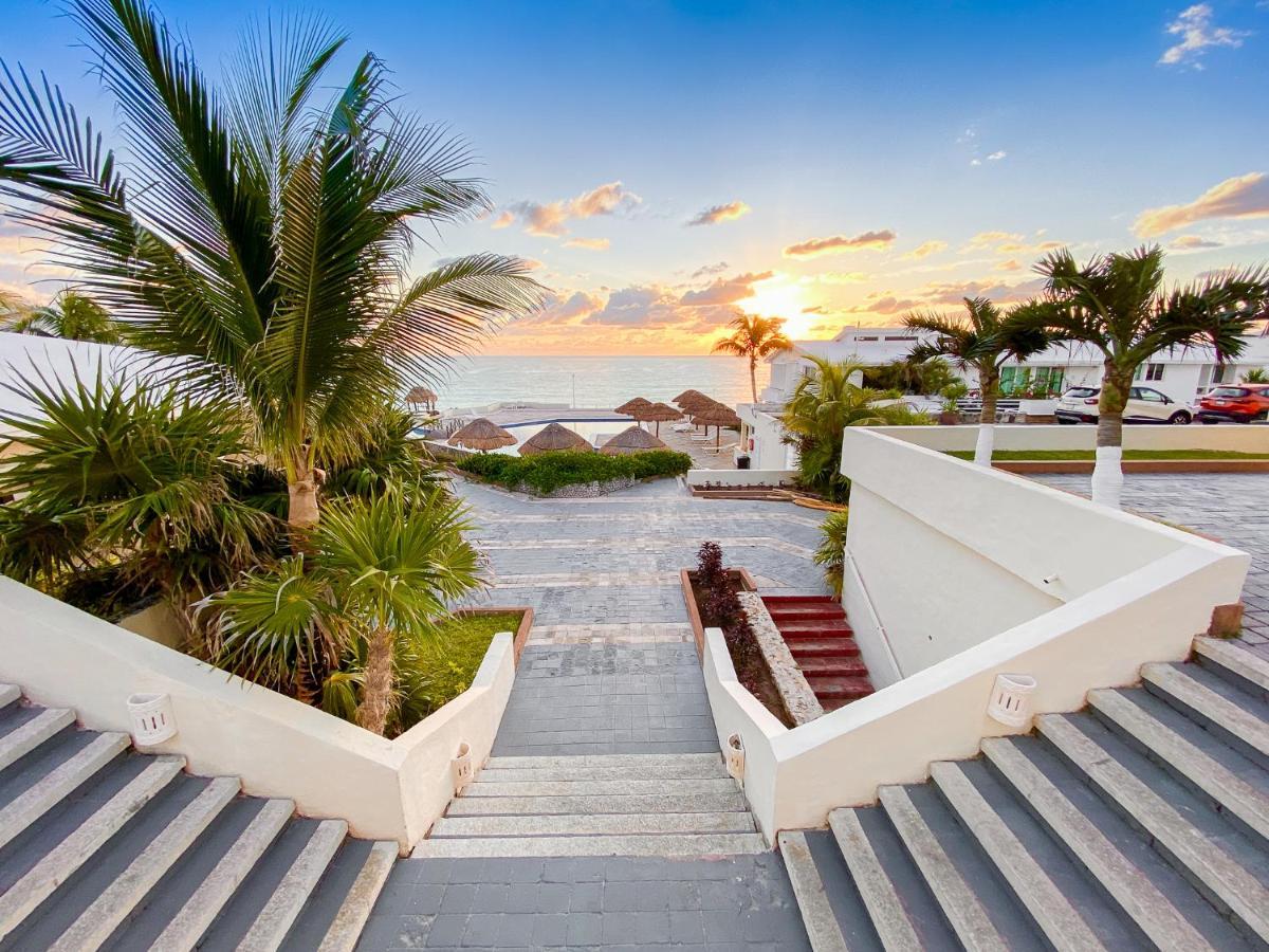 Apartment Brisas Shores Ocean View Terrace Apartments, And Pool, Zone Cancun
